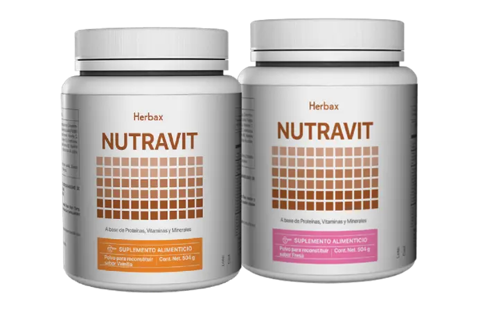 NUTRAVIT 58B 51E (Fresa y Vainilla) | Conciencia Holística