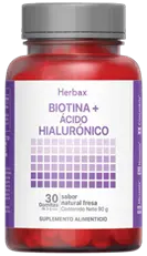 BIOTINA + ÁCIDO HIALURÓNICO 71E